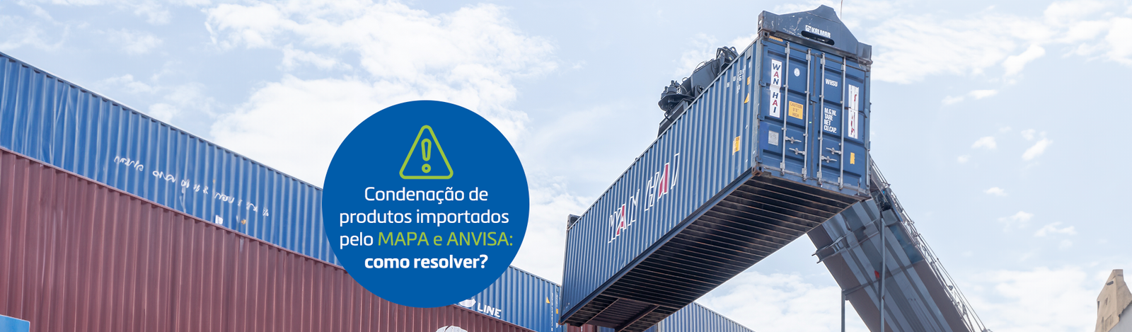 Condenação de produtos importados pelo MAPA e ANVISA: como resolver?